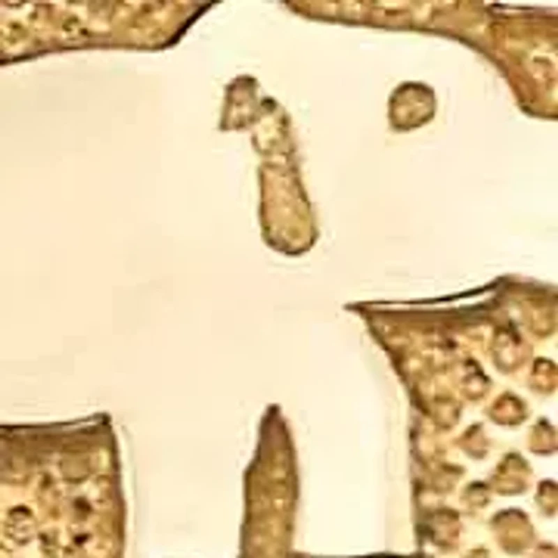 10k Yellow Gold Lucky Symbols "Better an Ounce of Luck" Ring