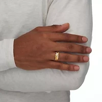 Men's Diamond Accent Ring Gold-Plated Sterling Silver