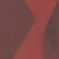 2.22 Cttw. Red Garnet and White Topaz Two-Tone Gold-Plated Sterling Silver Ring