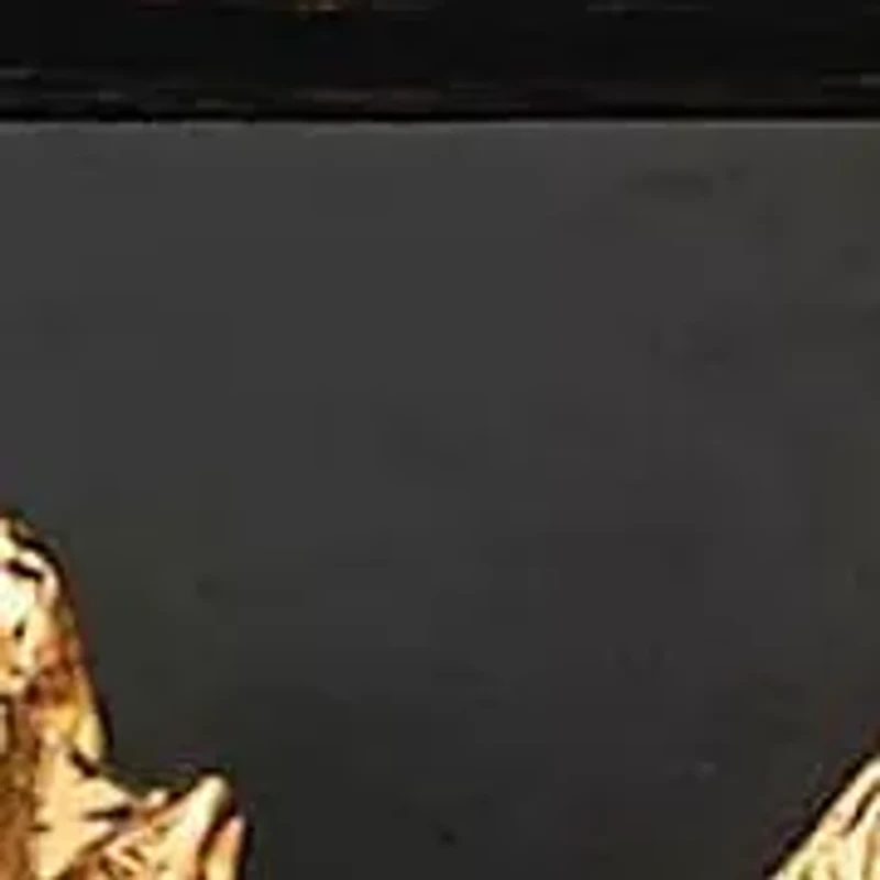 Men's Onyx and Diamond Accented Eagle Ring Gold-Plated Sterling Silver