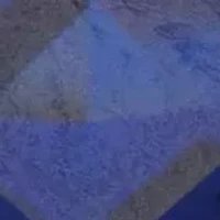 Lab Created Men's 1.24 Cttw. 18k Gold-plated Silver Square-Cut Sapphire Ring