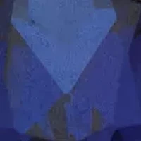 Lab Created 2.18 TCW Oval-Cut Blue Sapphire Platinum-plated Sterling Silver Halo Ring