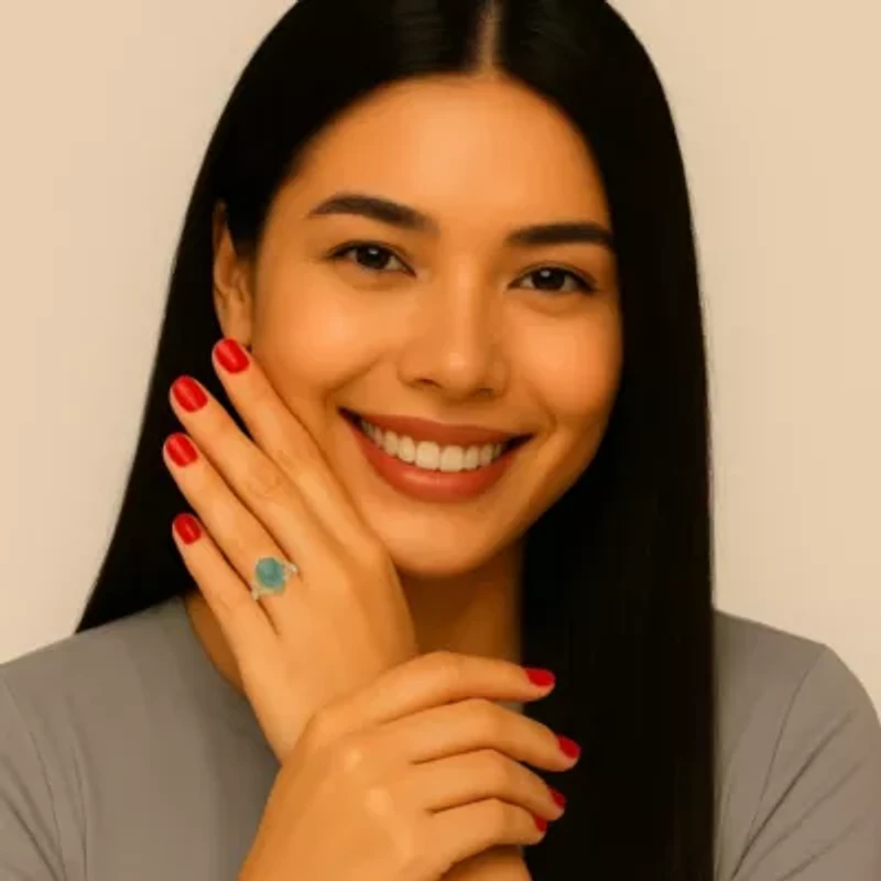 Oval Genuine Green Jade 14k Gold-plated Sterling Silver Scrolled Cabochon Ring