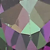 1.11 TCW Mystic Fire Topaz & Diamond Accent 18k Gold-plated Sterling Silver Ring