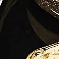 Men's Oval-Shaped Genuine Onyx 14k Gold-plated Sterling Silver Eagle Ring