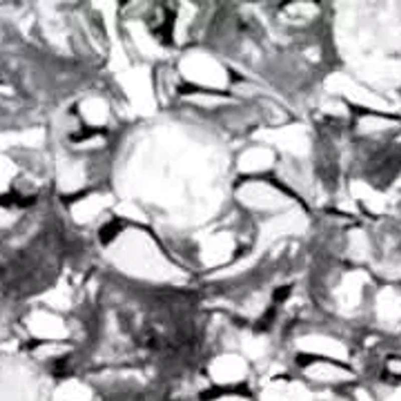 1/7 TCW Round Diamond Pave 18k Gold-plated Sterling Silver Cluster Ring