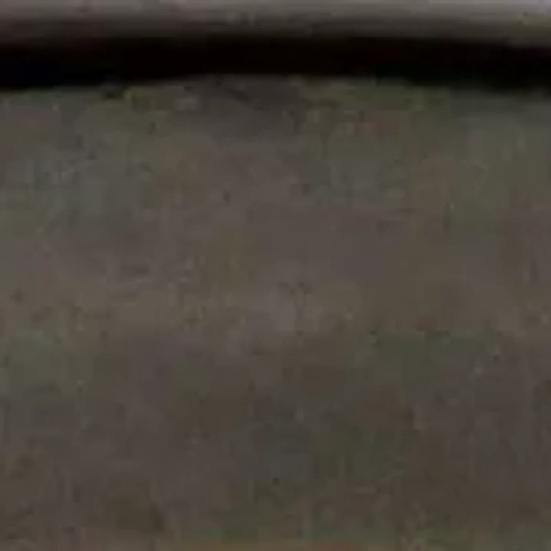 Round Black and White Jade 14k Yellow Gold "Greek Key" Ring