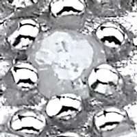 Men's 1/10 TCW Round Diamond 18k Gold-plated Sterling Silver Hexagon-Shape Ring