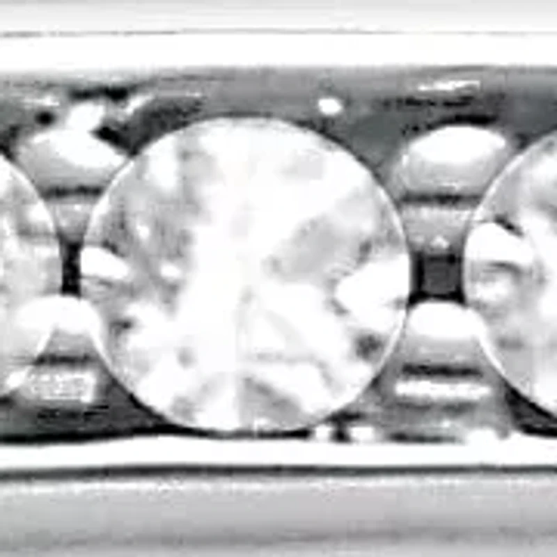 .13 TCW Diamond Sterling Silver Wedding Ring