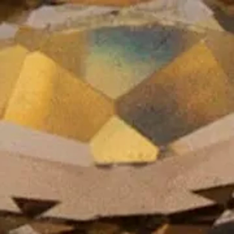 15.07 TCW Round Genuine Smoky Quartz Yellow Gold-Plated Five-Row Ring