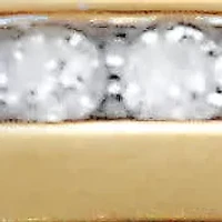 .24 TCW Diamond 18K Gold-Plated Sterling Silver Band Ring