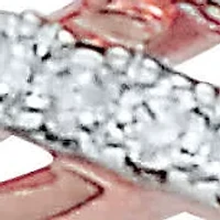 .25 TCW Diamond 14k Rose Gold Plated Sterling Silver Crossover Ring