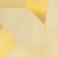 3.49 Cttw. Oval Cut Citrine and White Topaz Two Tone 14k Gold-Plated Silver Ring