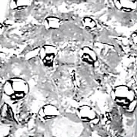 Platinum-plated Sterling Silver Diamond Accent Cross Ring