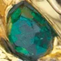 Genuine Black Onyx and Crystal Gold-Plated Leopard Cocktail Ring