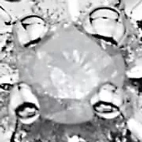 Diamond Accent Platinum-plated Sterling Silver Wedding Band Set