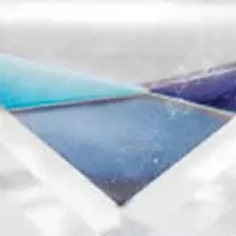 Lab Created 1.16 Cttw. Princess-Cut Platinum-Plated Silver White Sapphire Engagement Ring