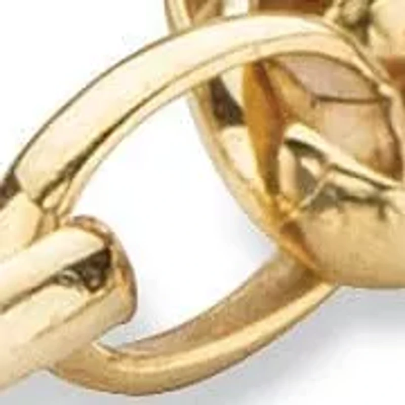 Rolo-Link Bracelet in Solid 10k Gold