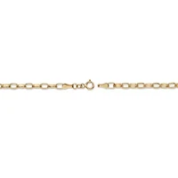 Rolo-Link Bracelet in Solid 10k Gold