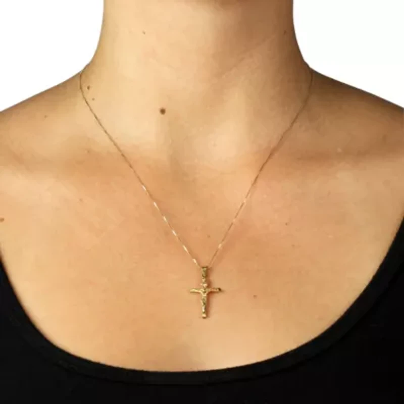 Crucifix Pendant in 14k Gold