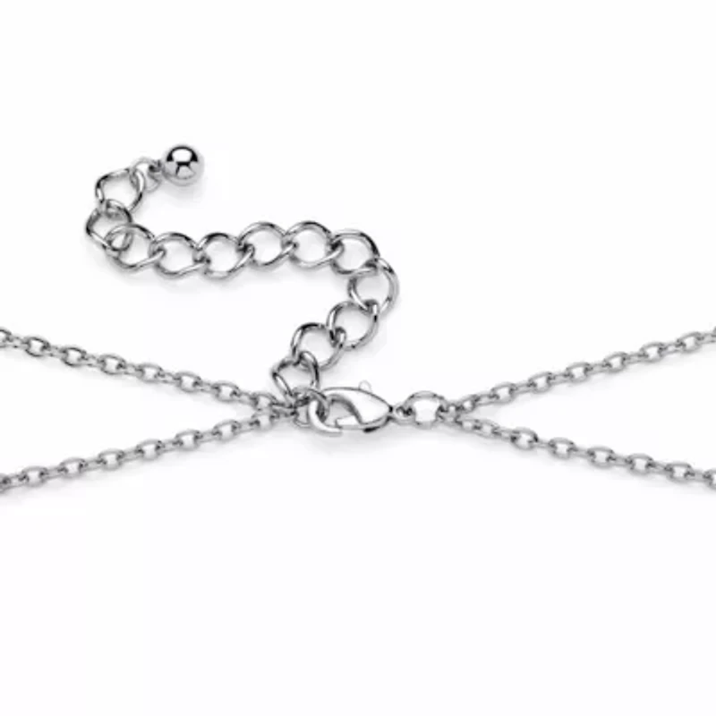 Genuine Turquoise and Freshwater Pearl Silvertone Necklace and Earrings Set