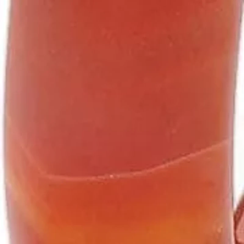 Genuine Red Agate Bangle Bracelet 8.5"