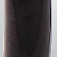 Genuine Black Jade Hoop Earrings in 14k Yellow Gold