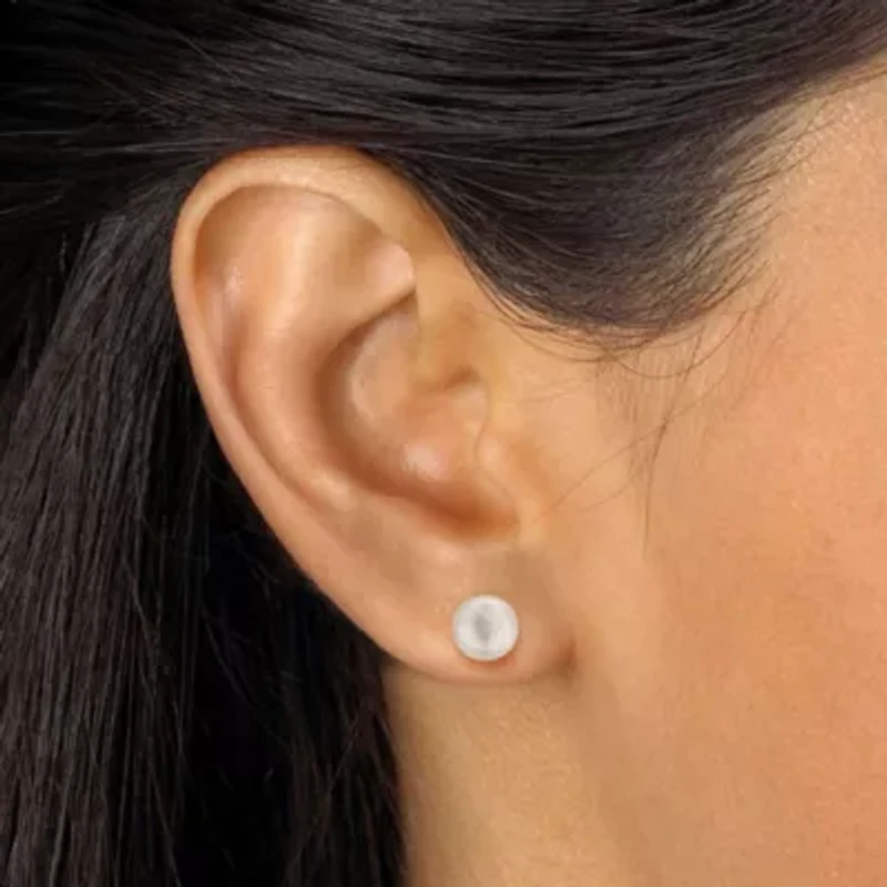 Genuine Cultured Freshwater Pearl 3-Piece Set 14k Gold-plated Sterling Silver