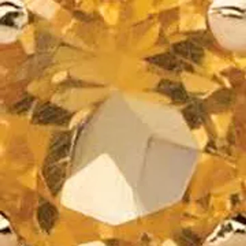 8.60 TCW Genuine Yellow Citrine Yellow Gold-Plated Tennis Bracelet 7.25"