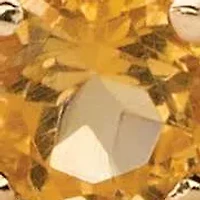 8.60 TCW Genuine Yellow Citrine Yellow Gold-Plated Tennis Bracelet 7.25"