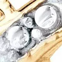 Gold-Plated Sterling Silver Diamond Accent "Mom" Slider Bracelet 10"