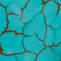 Genuine Turquoise Jasper Heart Pendant Necklace 34 Inch