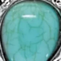 Genuine Jasper, Amazonite and Freshwater Pearl Silvertone Cross Necklace 32 Inch