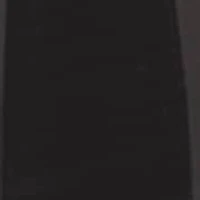 Genuine Black Agate Goldtone Bezel Set Oval Cabochon Beaded Necklace 34 Inch