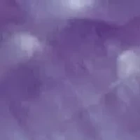 Genuine Purple Amethyst Silvertone Heart Charm Bangle, 7.5 Inches