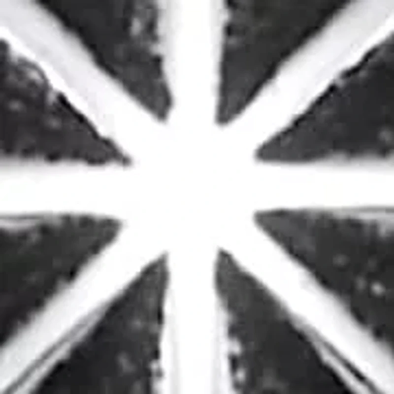 Men's Natural Black Onyx Stainless Steel Compass Pendant Necklace, 24-inch