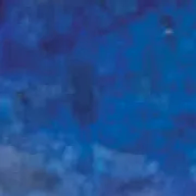 Men's Genuine Blue Lapis Black Ruthenium-Plated Braided Leather Bracelet 9-inch