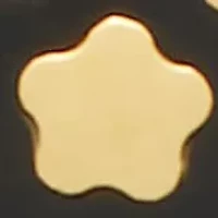 Genuine Black Onyx Yellow Gold Ion-Plated Stainless Steel Flower Jewelry Set