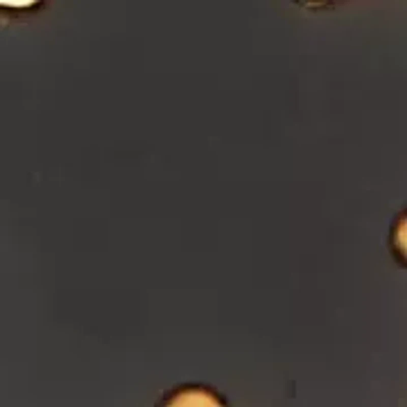 Genuine Black Onyx Gold Ion-Plated Stainless Steel Clover Necklace 17 to 19 inches