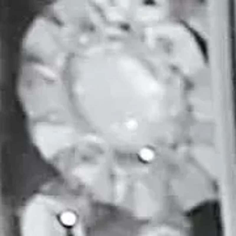 .11 TCW Diamond Sterling Silver Hoop Earrings (8/10 inch)