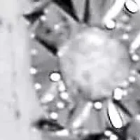 .06 TCW Diamond Sterling Silver Hoop Earrings (1/2 Inch)