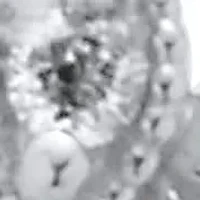 .10 TCW Diamond Sterling Silver Filigree Hoop Earrings (7/10 inch)