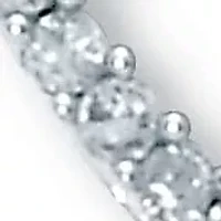 .21 TCW Diamond Sterling Silver Heart Pendant and Chain 18 Inches