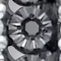 .21 TCW Black Diamond Sterling Silver Multi-Bar Pendant and Chain 18 Inches