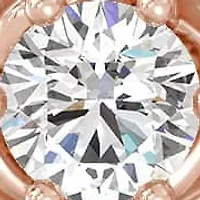 Lab Created Enchanted Disney Fine Jewelry Womens Stud Earrings