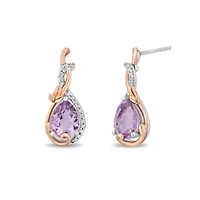 Enchanted Disney Fine Jewelry WomensDrop Earrings