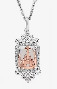 Enchanted Disney Fine Jewelry Womens Pendant Necklace