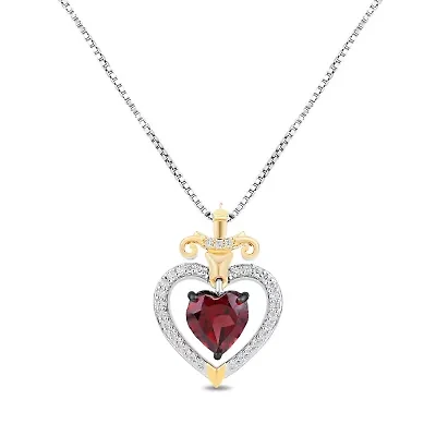 Enchanted Disney Fine Jewelry Womens Pendant Necklace