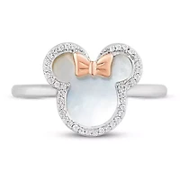 Enchanted Disney Fine Jewelry Womens Cocktail Ring