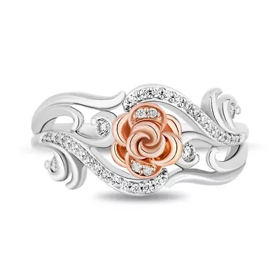 Enchanted Disney Fine Jewelry Womens Cocktail Ring
